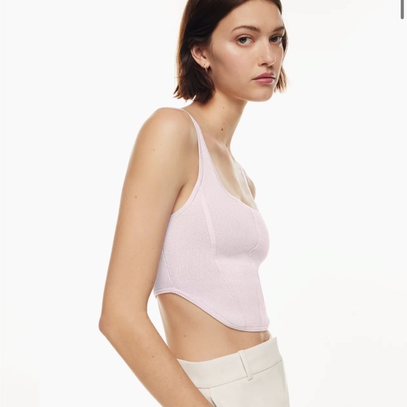 Sculpt knit bustier tank - Picture 2 of 5